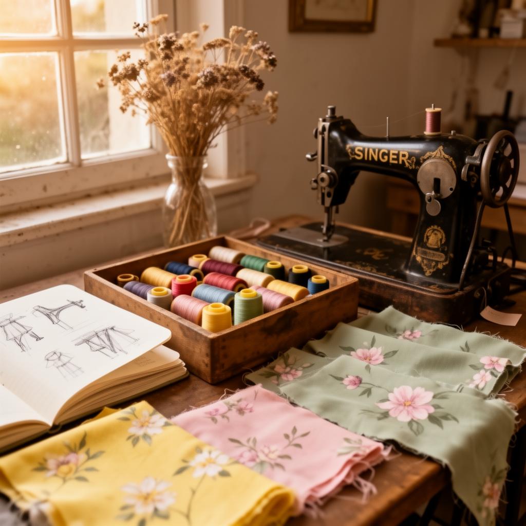 Atelier de couture en Normandie